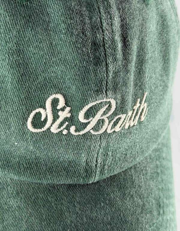 MC2 Saint Barth Cappellino Davis in Denim Verde – dettaglio prodotto 2 – Master SKU MC2_DAS0004_08157L