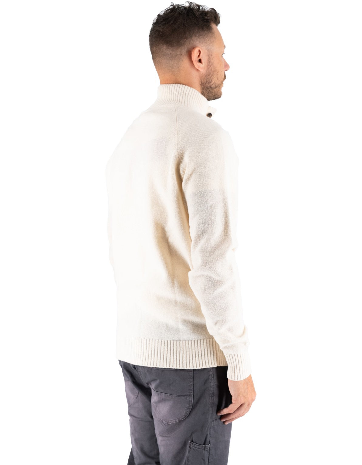 MC2 Saint Barth Cardigan Galway Lambswool Con Bottoni – dettaglio prodotto 3 – Master SKU MC2_GLW001_00040I
