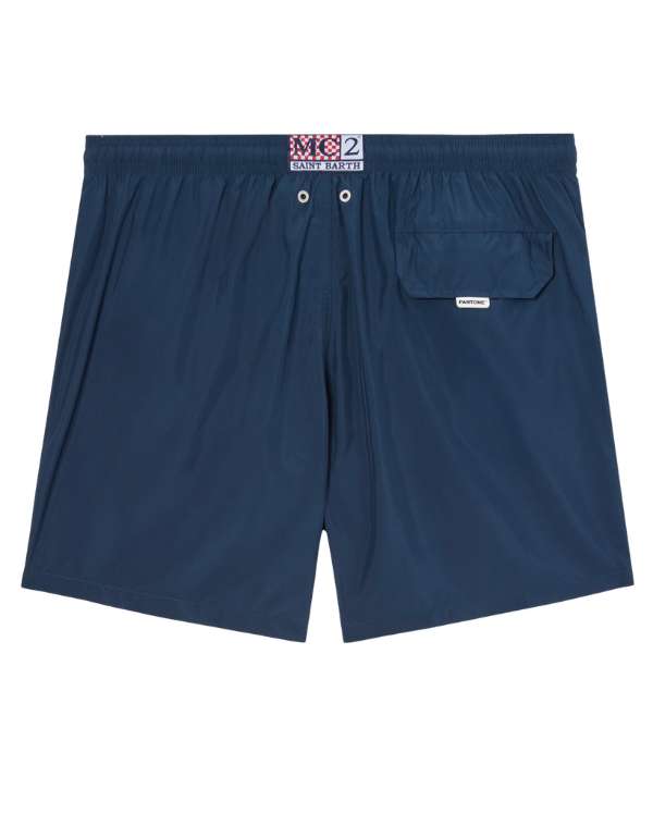 MC2 Saint Barth Costume Mare Uomo Pantone Lighting Pantone 61 Blue Navy Pnt L – dettaglio prodotto 6 – Master SKU MC2_LIG0004_01676L