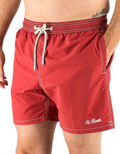 MC2 Saint Barth Costume Uomo Patmos Toile 47 Brick Red – vista principale – Master SKU MC2_PATM001_00082L