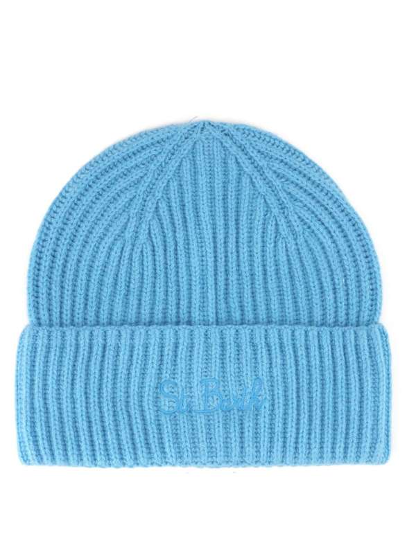 MC2 Saint Barth Cuffia Moss Blend Blu Dusty – vista principale – Master SKU MC2_MOS0001 00011G