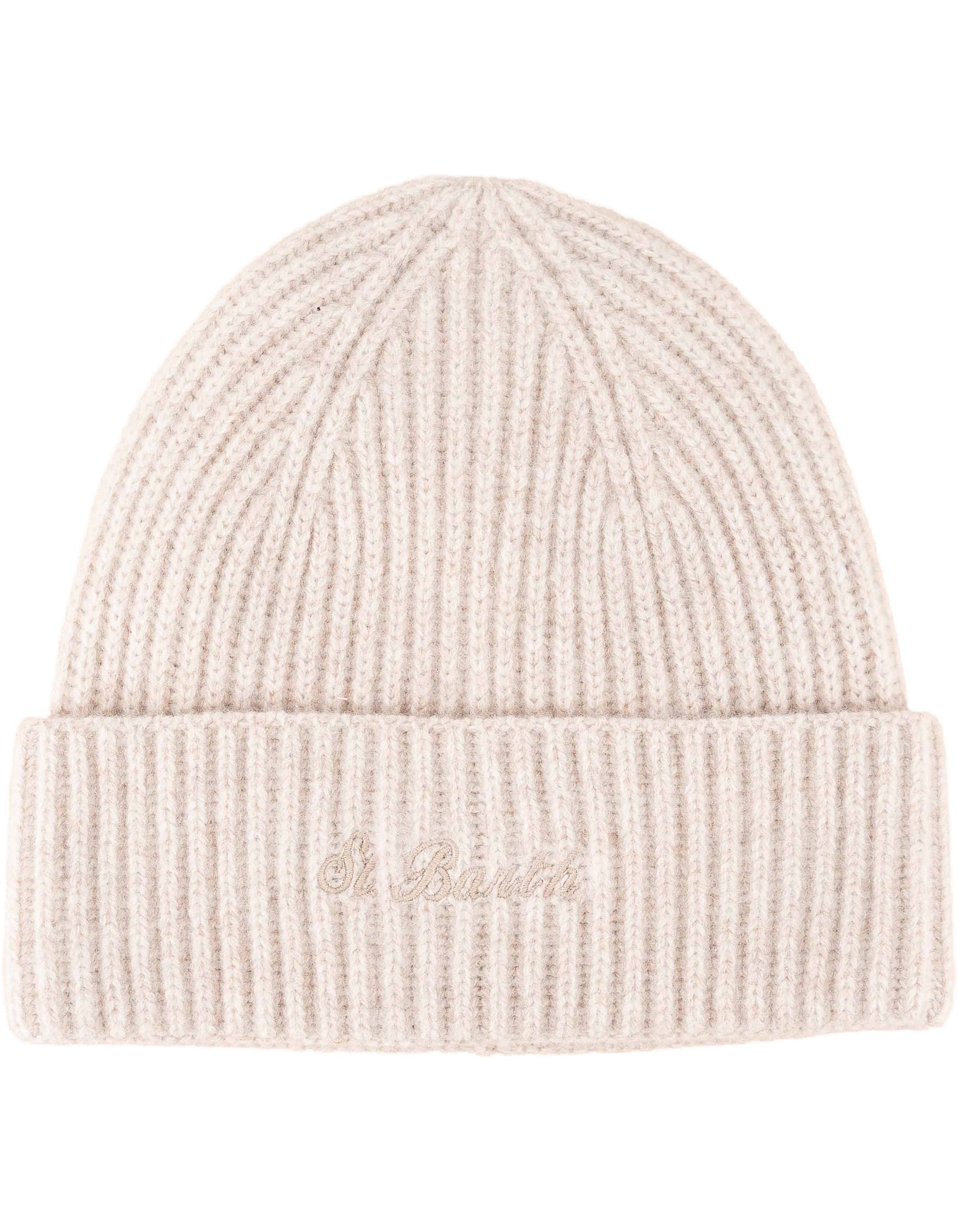 MC2 Saint Barth Cuffia Moss Wool Beige – vista principale – Master SKU MC2_MOS0004_00031I