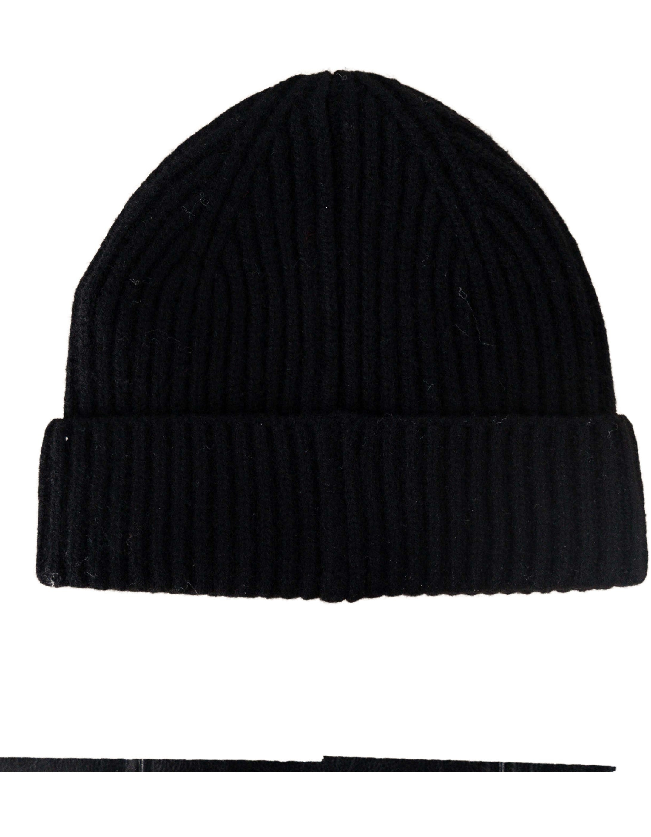 MC2 Saint Barth Cuffia Moss Wool Nera – dettaglio prodotto 2 – Master SKU MC2_MOS0004_00037I