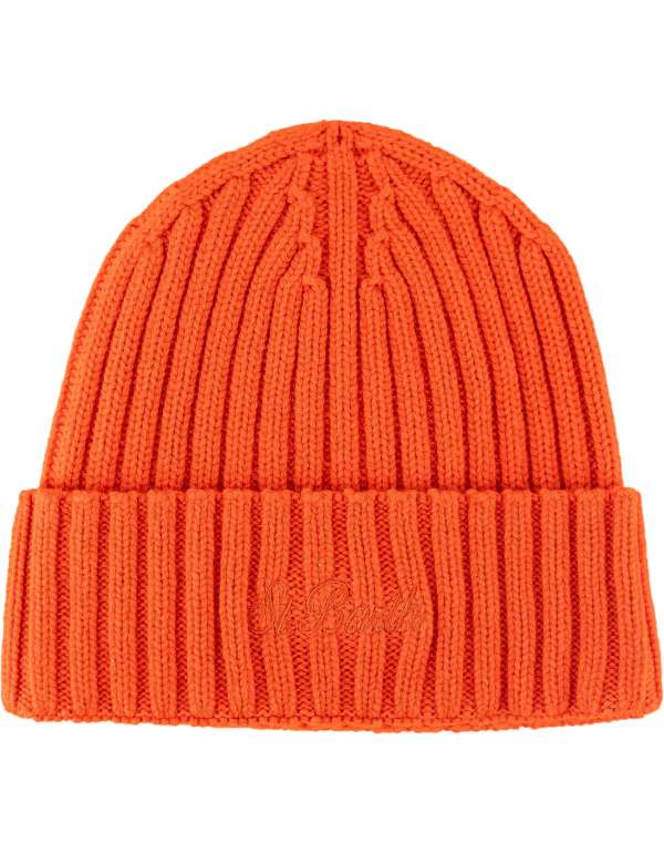 MC2 Saint Barth Cuffia Wengen Wool Arancione – vista principale – Master SKU MC2_WENG027_00039I