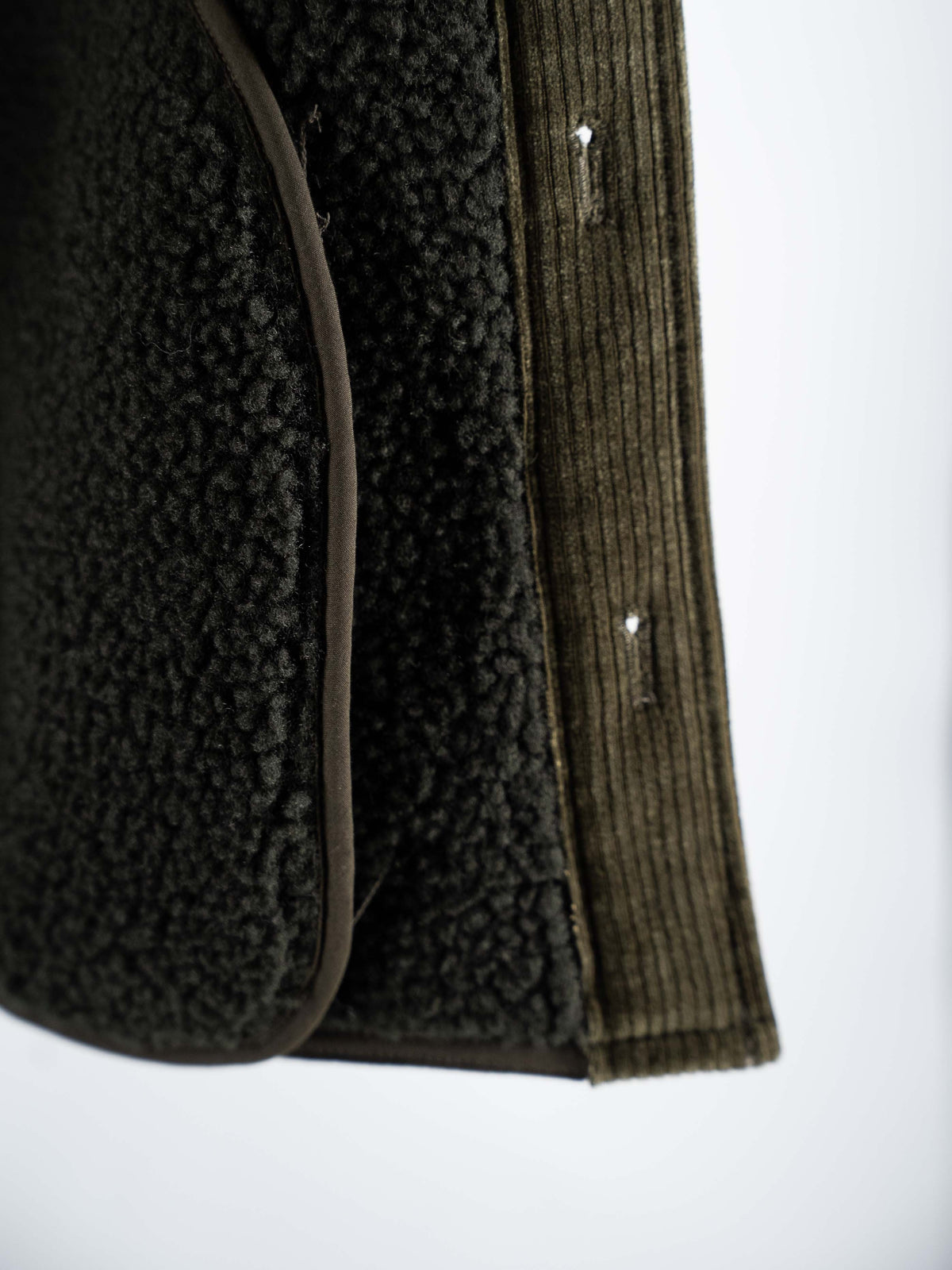 MC2 Saint Barth Giacca In Velluto Landeck Corduroy Verde – dettaglio prodotto 5 – Master SKU MC2_LAND006_00011I