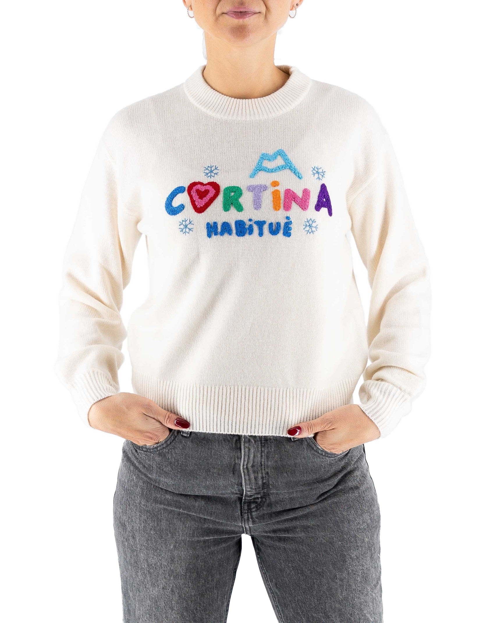 MC2 Saint Barth Maglia Danya Cortina Patch – vista principale – Master SKU MC2_DANY0013_00365I