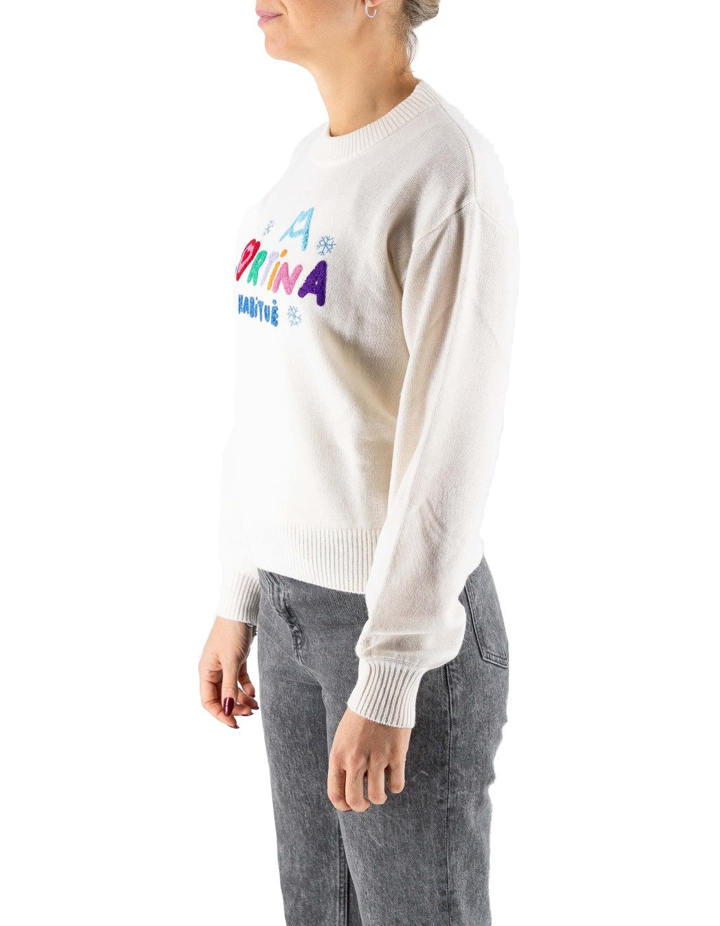 MC2 Saint Barth Maglia Danya Cortina Patch – dettaglio prodotto 4 – Master SKU MC2_DANY0013_00365I