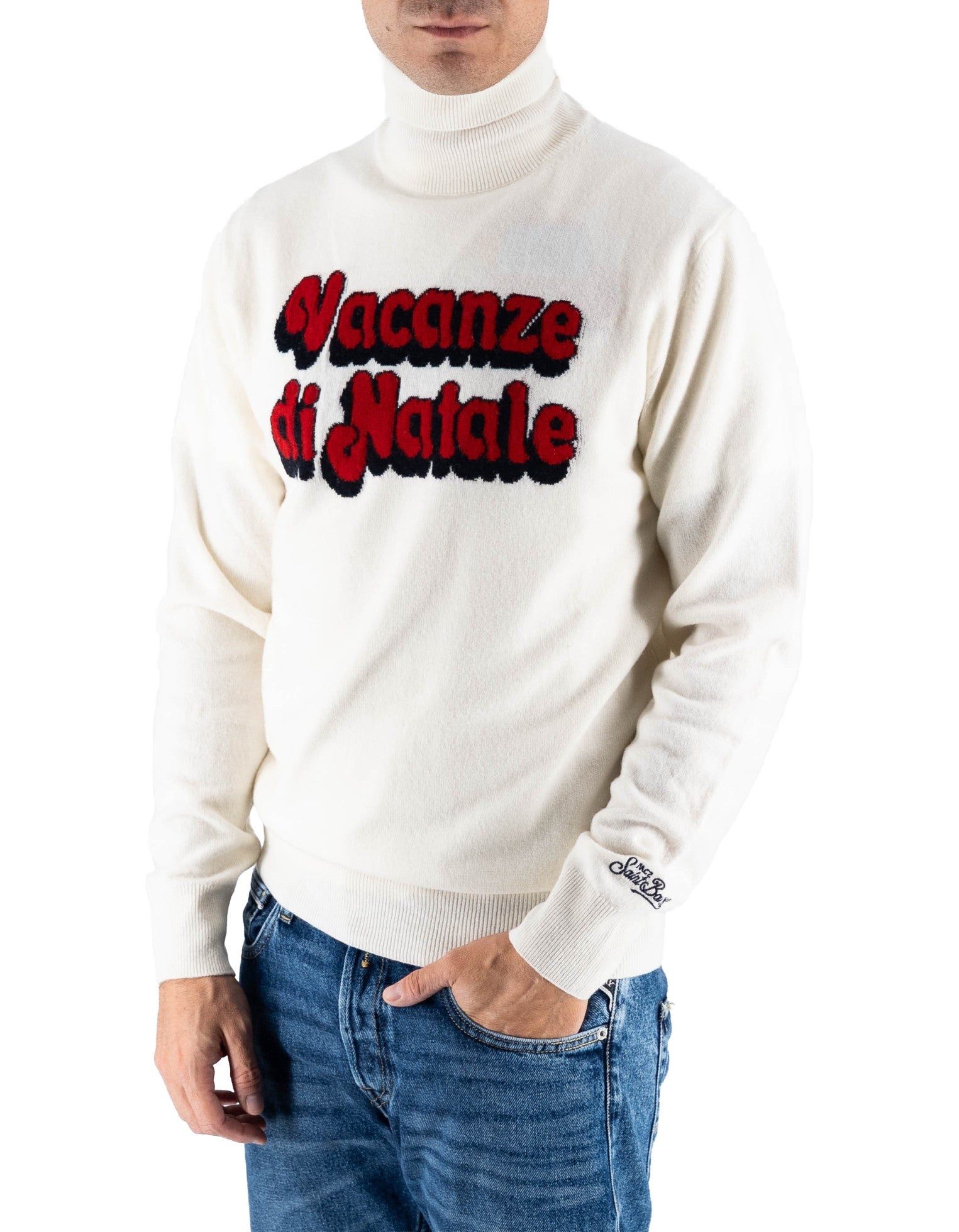 MC2 Saint Barth Maglia Dolcevita Vacanze Di Natale – vista principale – Master SKU MC2_DOLC001_02226I