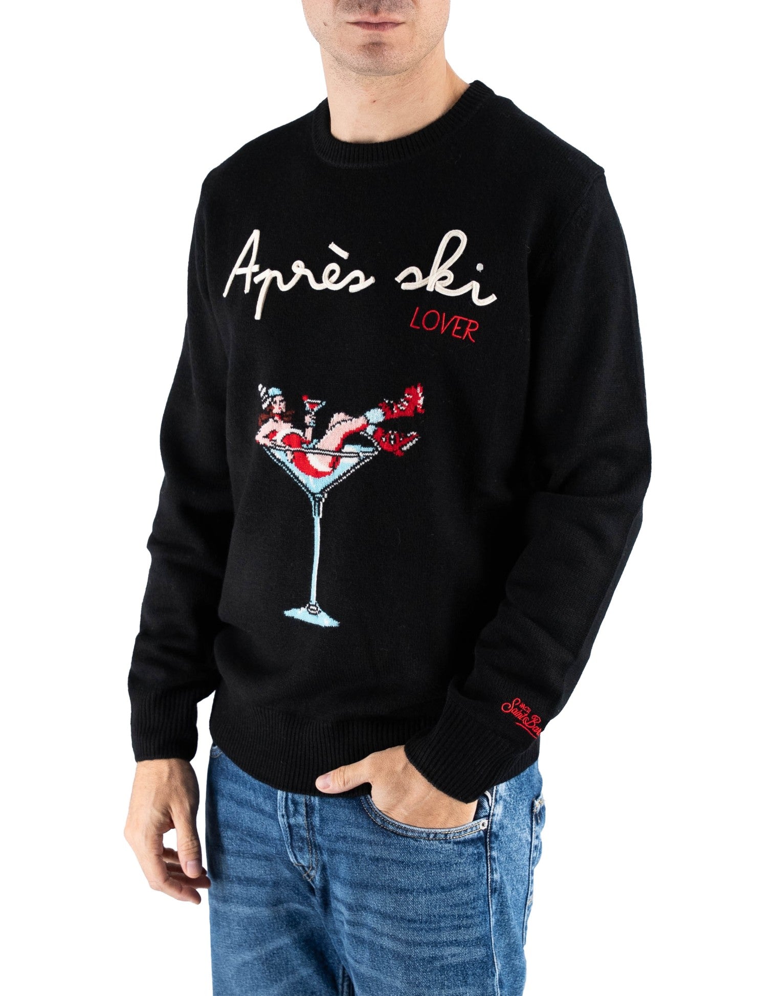 MC2 Saint Barth Maglia Heron Après Ski – vista principale – Master SKU MC2_HER0001_00070I