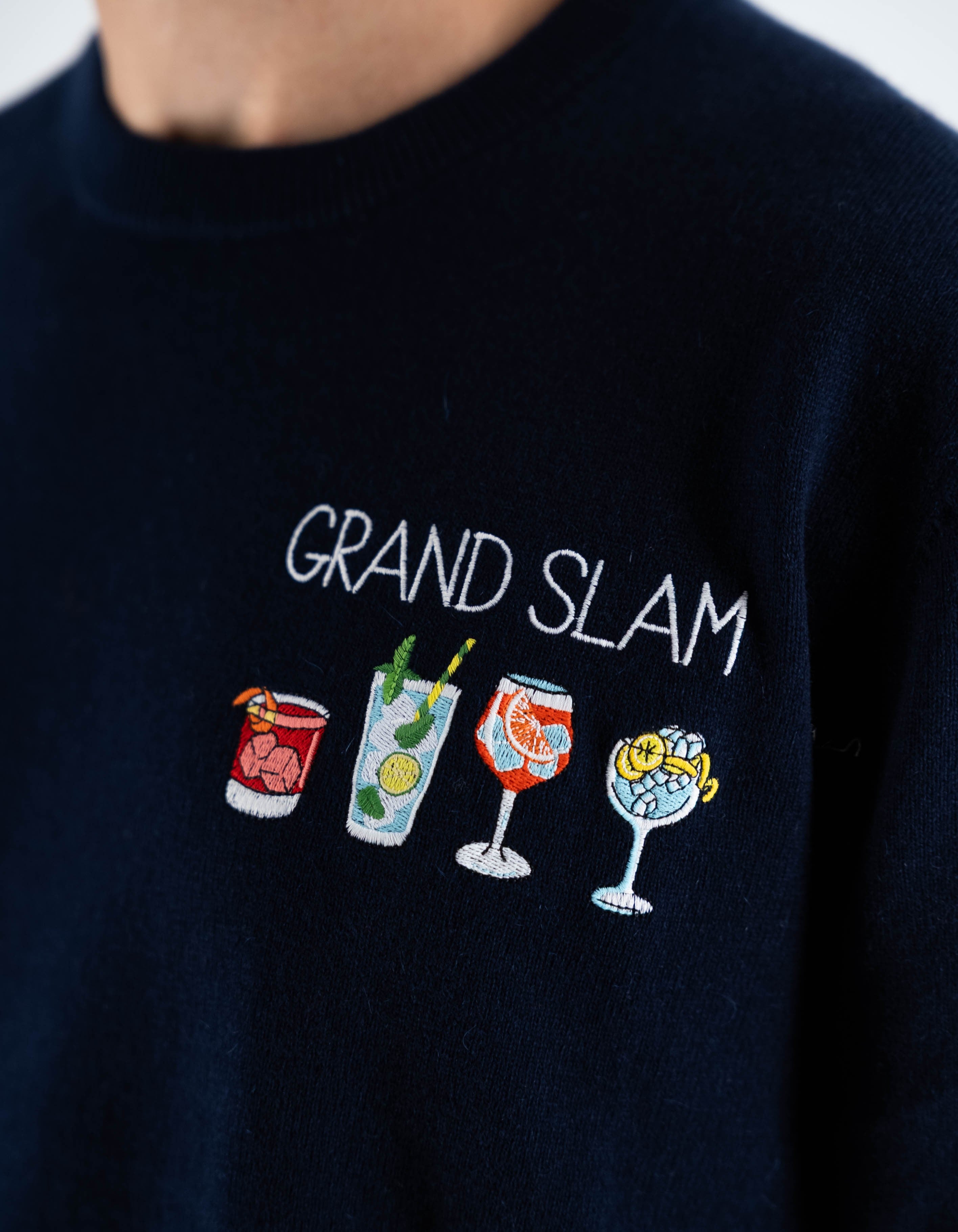 MC2 Saint Barth Maglia Heron light embry Grand Slam – vista principale – Master SKU MC2_HER0024_03491I