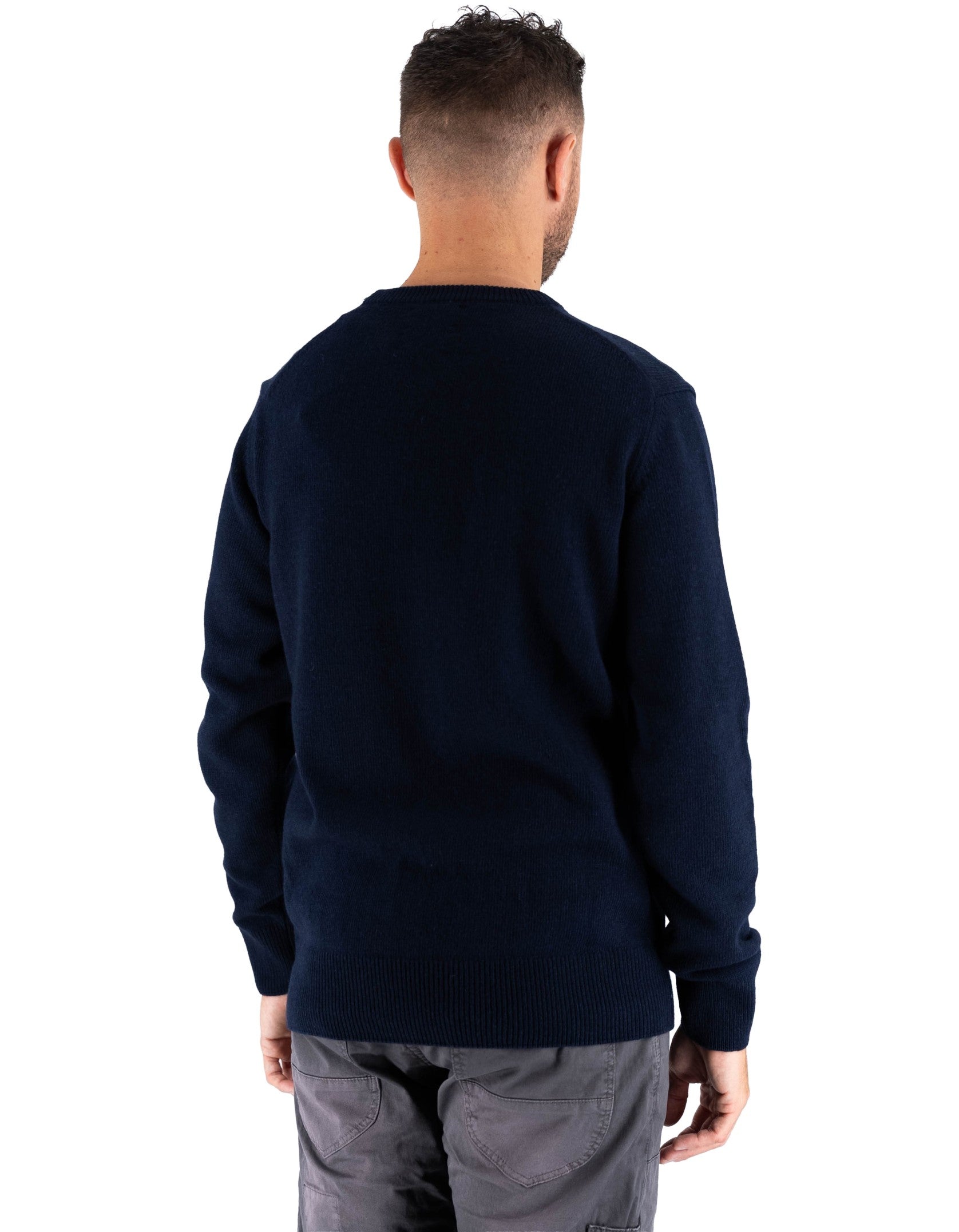 MC2 Saint Barth Maglia Heron Vacanze di Natale Blu – dettaglio prodotto 2 – Master SKU MC2_HER0001_00013I