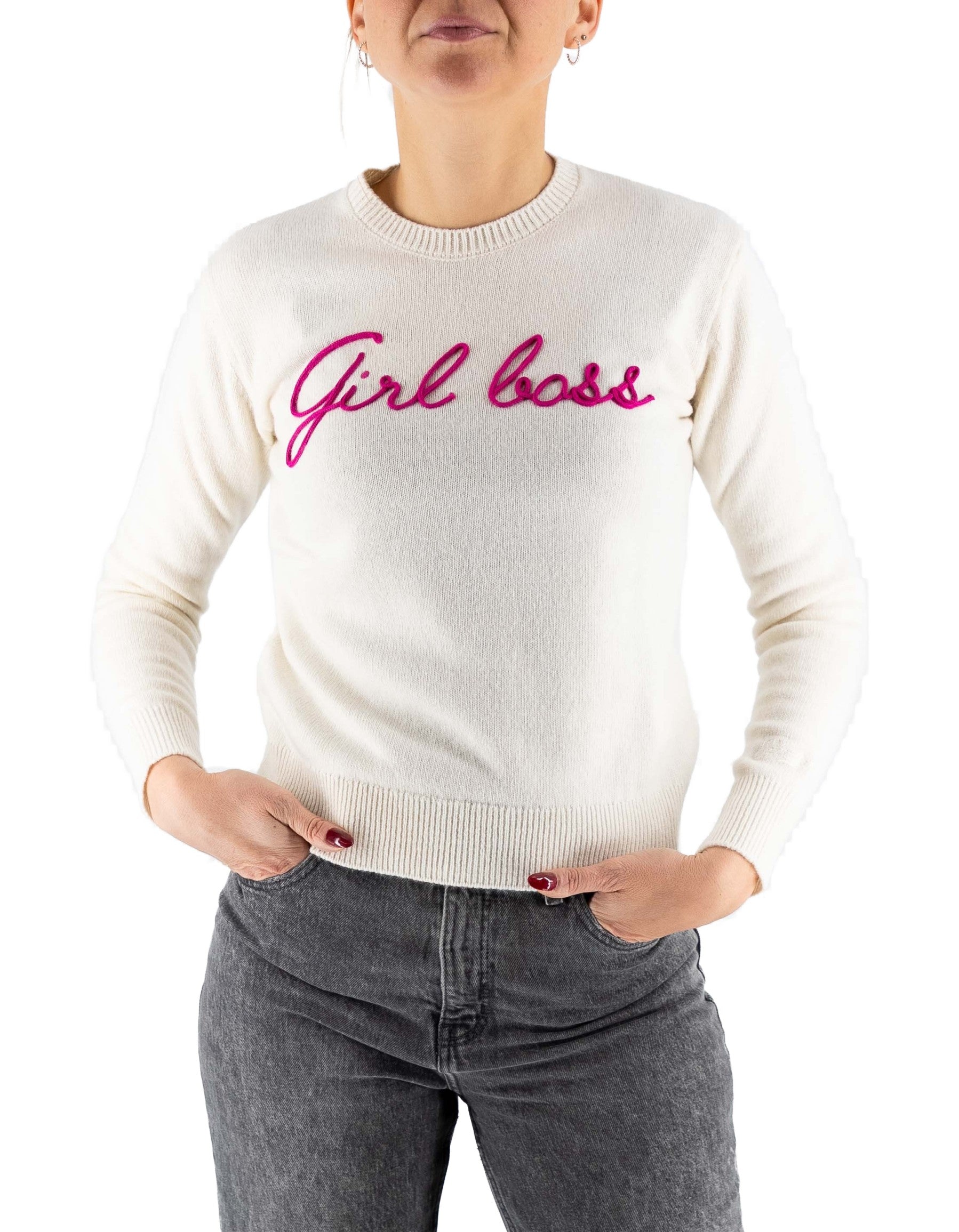 MC2 Saint Barth Maglia New queen Girl Boss – dettaglio prodotto 2 – Master SKU MC2_QUE0010_03836I