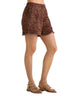 MC2 Saint Barth Pantaloncini Amani Linen Sand Leopard 19 Fringe – vista principale – Master SKU MC2_AMN0001_07842L