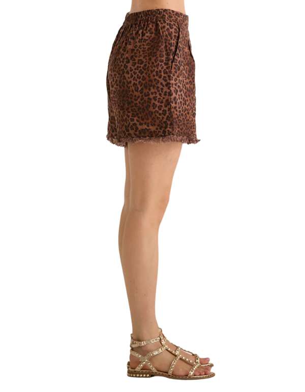 MC2 Saint Barth Pantaloncini Amani Linen Sand Leopard 19 Fringe – dettaglio prodotto 5 – Master SKU MC2_AMN0001_07842L