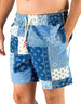 MC2 Saint Barth Pantaloncini Mare Coulisse Caprese Foulard Patch 6133 – vista principale – Master SKU MC2_CAP0001_02214L