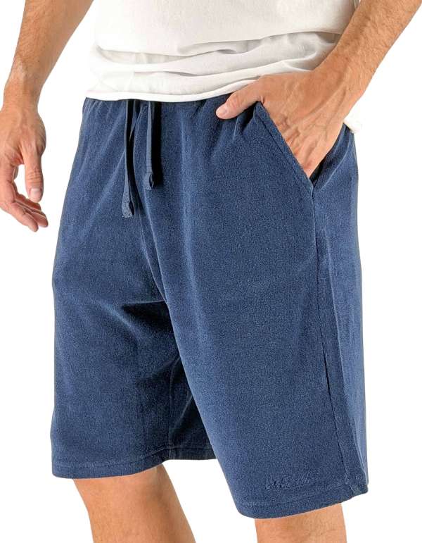MC2 Saint Barth Pantaloncini Uomo Randle Sponge Terry Sb 61 Emb – vista principale – Master SKU MC2_RANL003_00145L