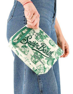 MC2 Saint Barth Pochette Aline Mojito Toile 1057 – vista principale – Master SKU MC2_ALIN001_07864L