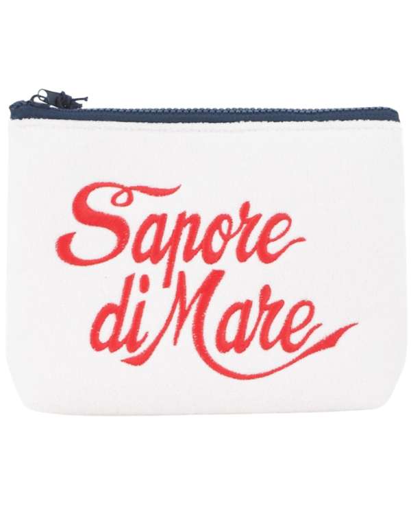 MC2 Saint Barth Pochette Aline Sponge Terry Sapore Di Mare Mini Logo 10 Emb – vista principale – Master SKU MC2_ALI0003_08395L