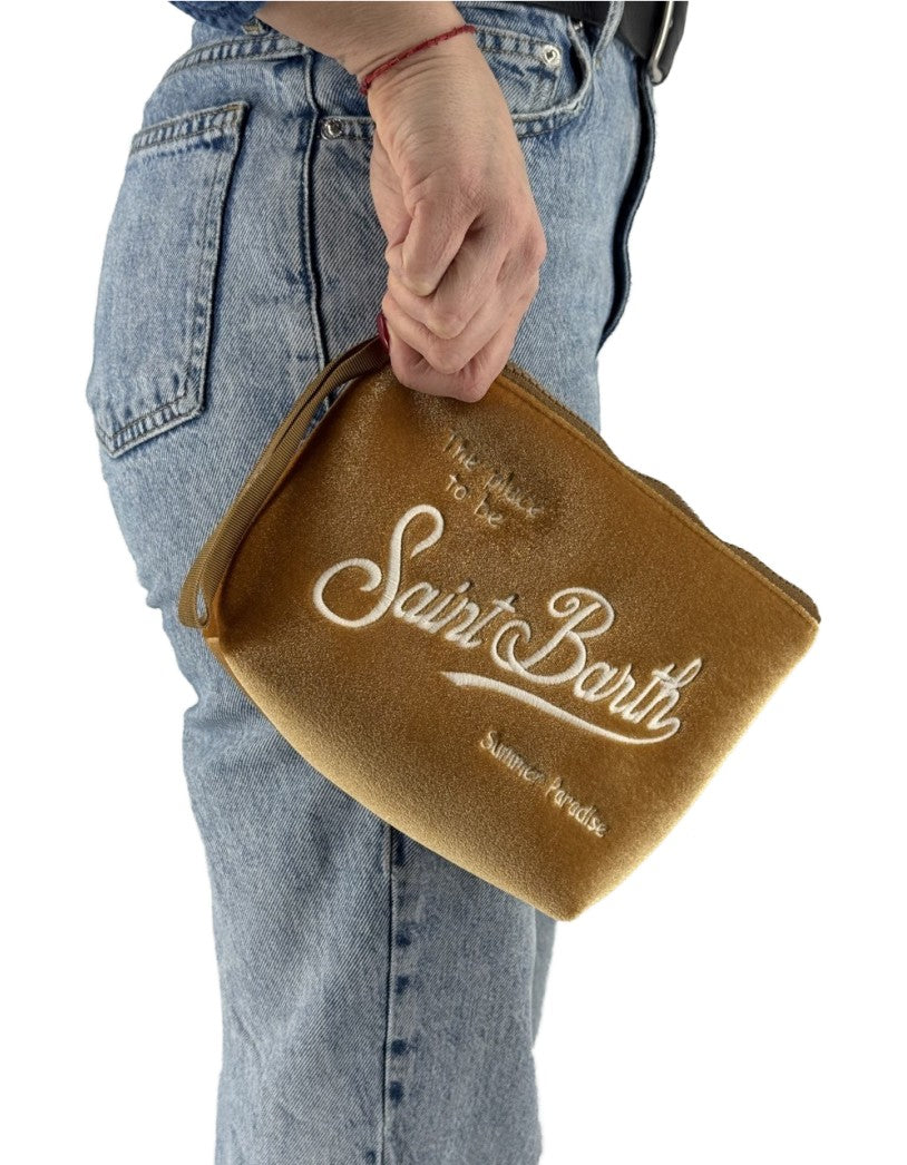 MC2 Saint Barth Pochette Aline Velvet 9610 Emb – vista principale – Master SKU MC2_ALI0014_00201L