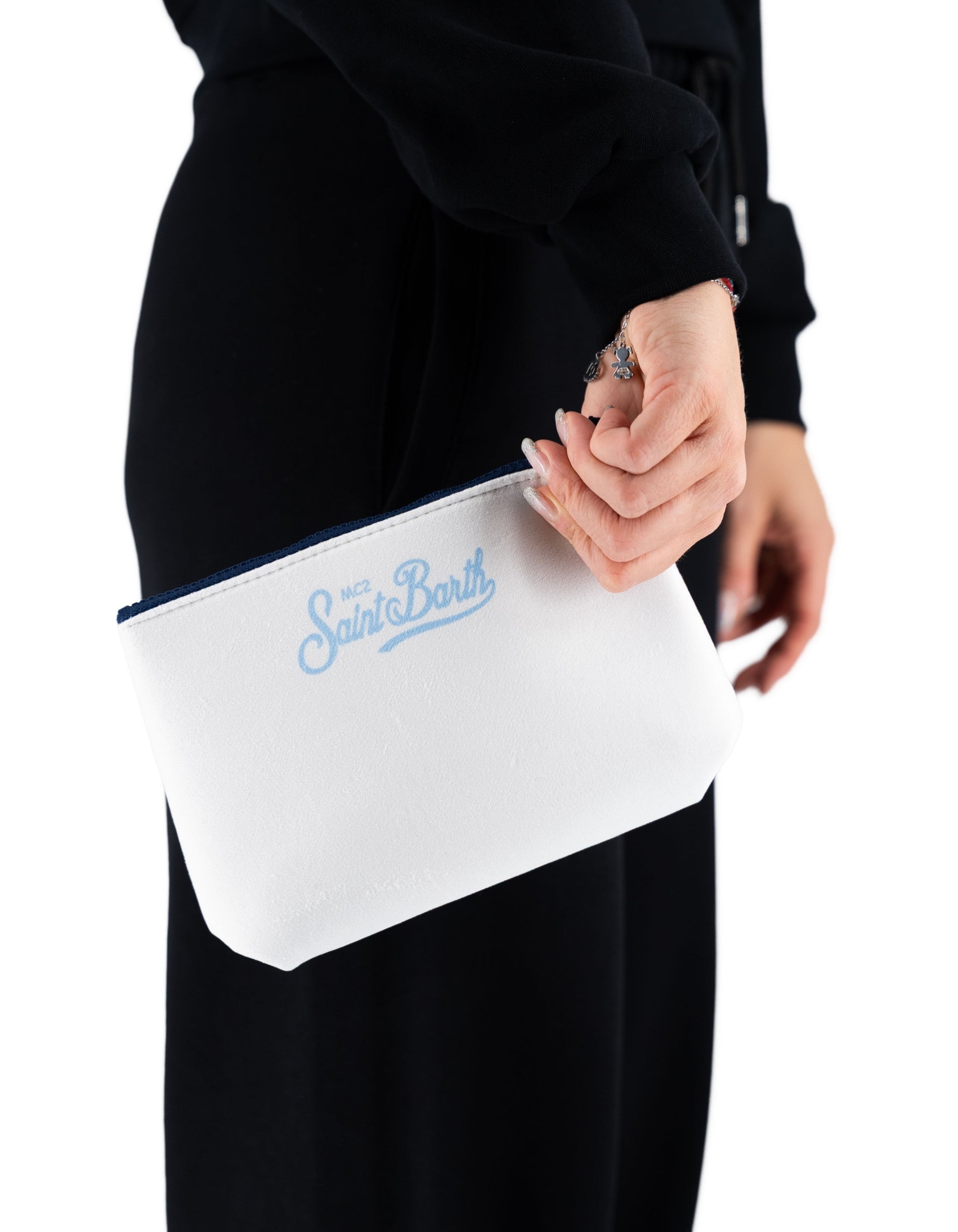 MC2 Saint Barth Pochette Aline Wool Effect Cortina Habituè – dettaglio prodotto 2 – Master SKU MC2_ALI0002_04152I