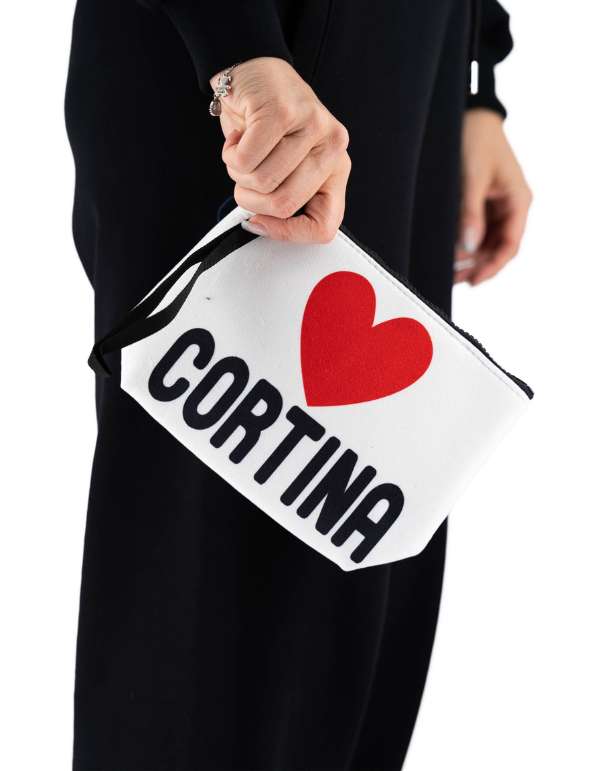 MC2 Saint Barth Pochette Aline Wool Effect Cortina Love – vista principale – Master SKU MC2_ALI0002_00442I