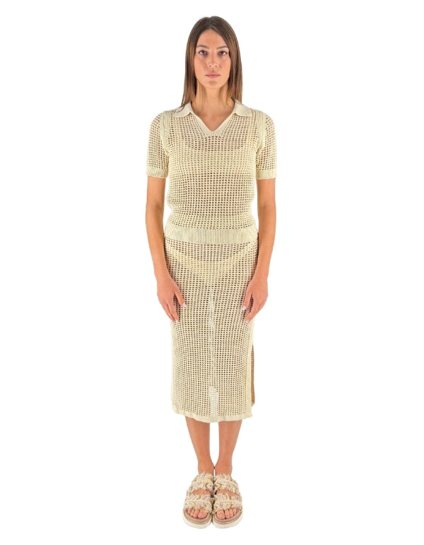 MC2 Saint Barth Polo Flora Mesh 11 Beige – dettaglio prodotto 4 – Master SKU MC2_FRL0001_00496L