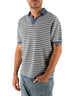 MC2 Saint Barth Polo Uomo Sloan a Righe Denim in Filo di Cotone – vista principale – Master SKU MC2_SLO0010_00009L