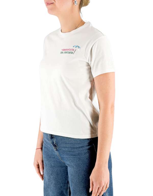 MC2 Saint Barth T-Shirt Emilie Abbronzata Stressata 01n Emb – dettaglio prodotto 6 – Master SKU MC2_EMI0001_01220L