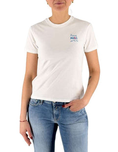 MC2 Saint Barth T-Shirt Emilie Presa Mare 01n Emb – vista principale – Master SKU MC2_EMI0001_09768L