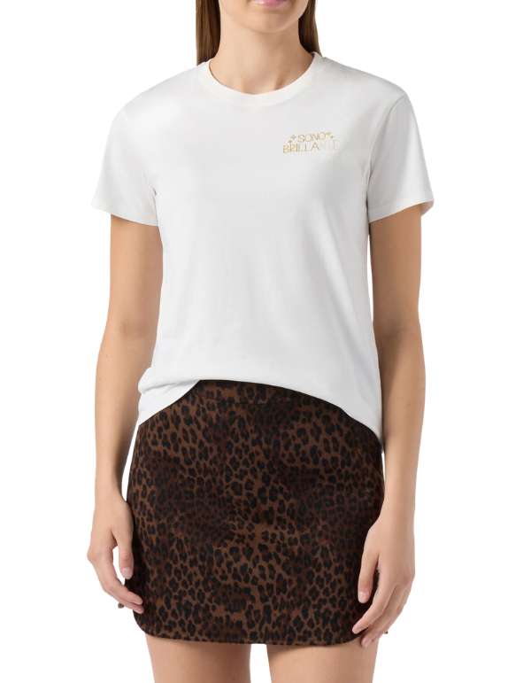 MC2 Saint Barth T-Shirt Esme Brillante 01n Emb – vista principale – Master SKU MC2_ESE0001_09583L