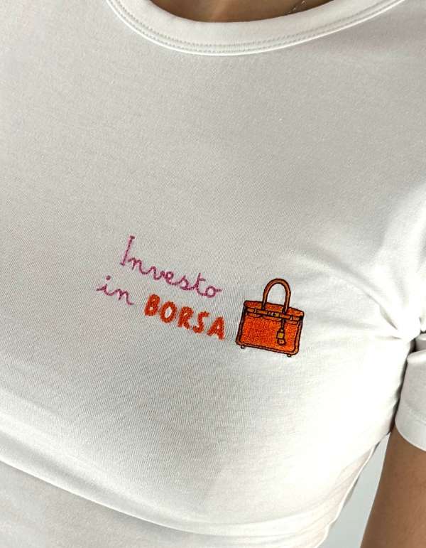 MC2 Saint Barth T-Shirt Esme Investo Borsa 01n Emb – dettaglio prodotto 2 – Master SKU MC2_ESE0001_01223L