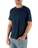 MC2 Saint Barth T-shirt Uomo Blu in Spugna Leggera – vista principale – Master SKU MC2_GAR0002_00145L