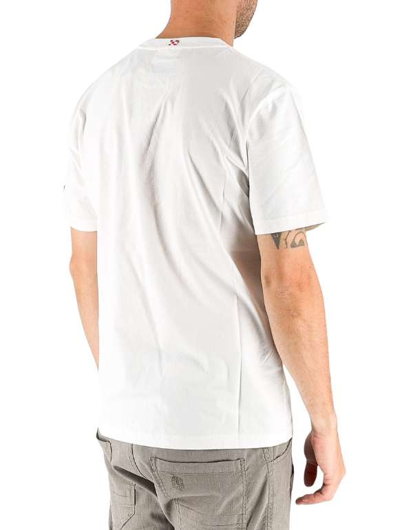 MC2 Saint Barth T-shirt Uomo con Orologio Frontale Pocket E Stampa Austin Eye Tiger 01n Emb – dettaglio prodotto 4 – Master SKU MC2_AUS0001_01980L
