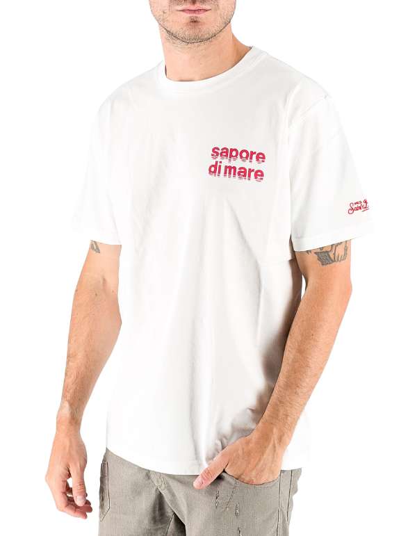 MC2 Saint Barth T-shrt Uomo con Stampa Portland Sapore Di Mare Locandina 01n – vista principale – Master SKU MC2_PRL0002_04551L