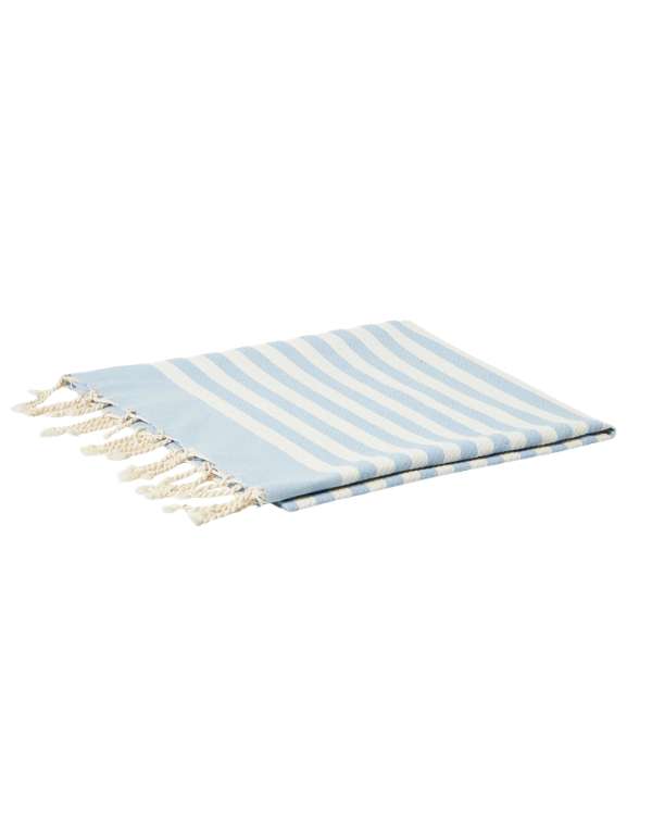 MC2 Saint Barth Telo Mare Foutas a Righe Bianche e Azzurre Lig 31 – dettaglio prodotto 3 – Master SKU MC2_FOUT012_00657L