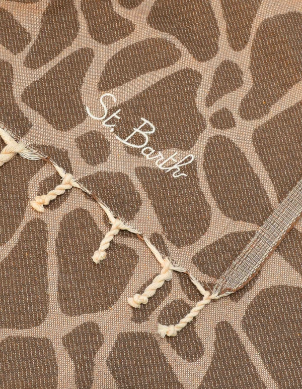 MC2 Saint Barth Telo Mare Foutas J N Giraffe Skin 18 Emb – dettaglio prodotto 2 – Master SKU MC2_FOUT009_01061L