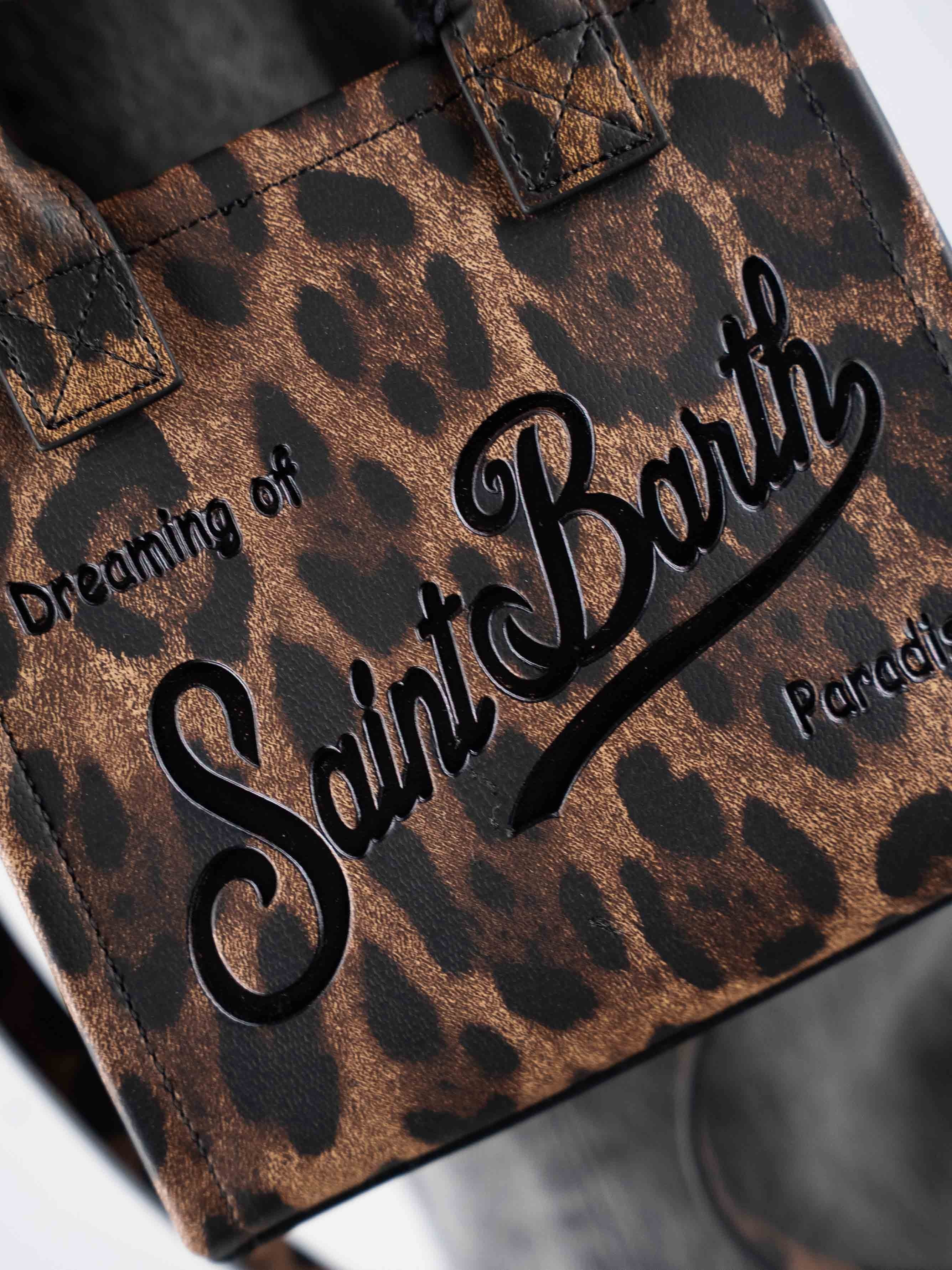MC2 Saint Barth Vanity Bag Mini In Pelle Stampa Leo – dettaglio prodotto 2 – Master SKU MC2_VANMI001_00761I