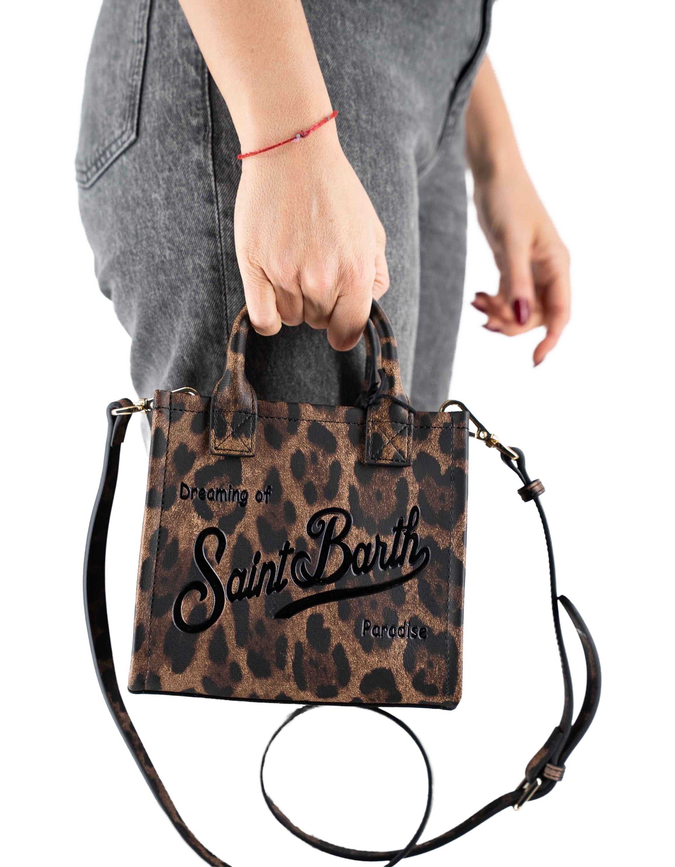MC2 Saint Barth Vanity Bag Mini In Pelle Stampa Leo – dettaglio prodotto 5 – Master SKU MC2_VANMI001_00761I