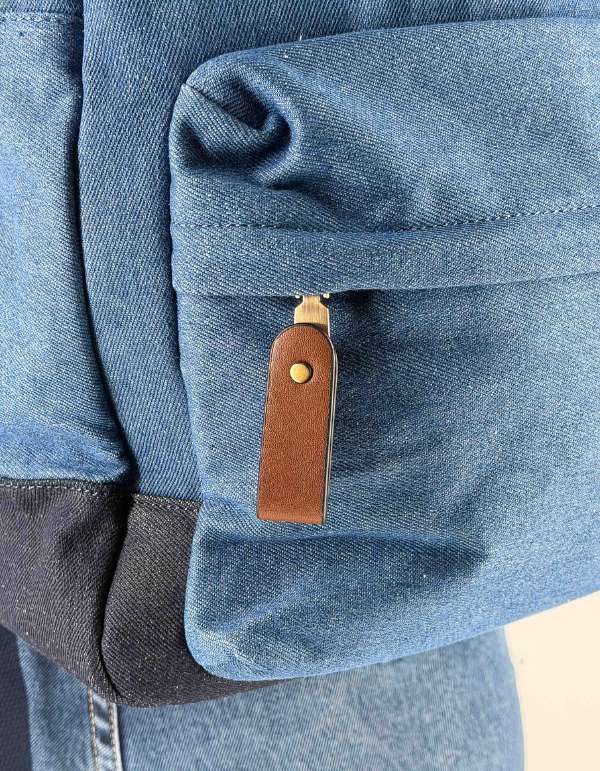 MC2 Saint Barth Zaino Canvas Denim Emb – dettaglio prodotto 3 – Master SKU MC2_CANB001_00436L