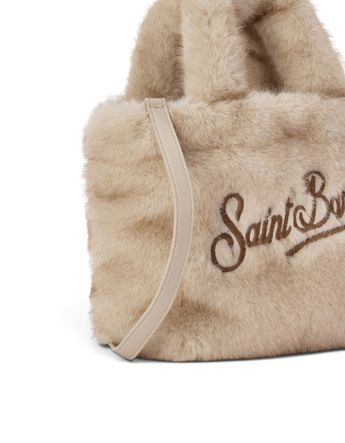 MC2 Saint Barth borsa donna Vanity Mini Soft Fur beige 12M18 Emb AI 2026-2027 - foto 3