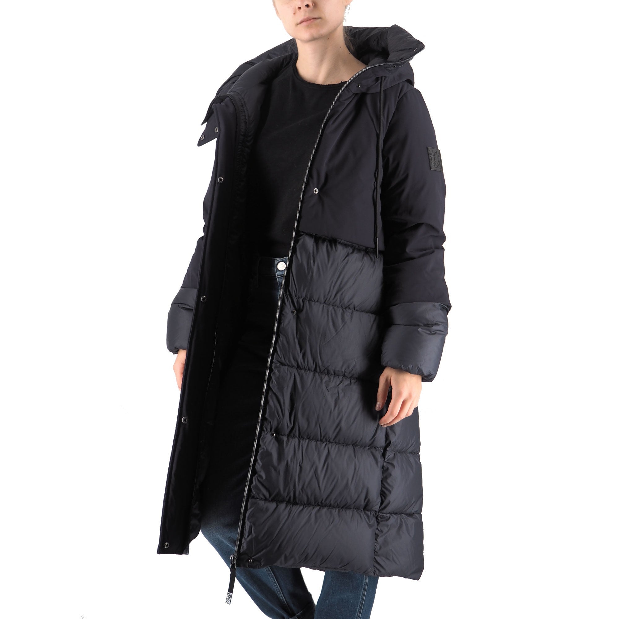 Montereggi Piumino Lungo Urban Oceano – vista principale – Master SKU MTR_FW47507 712 URBAN 20