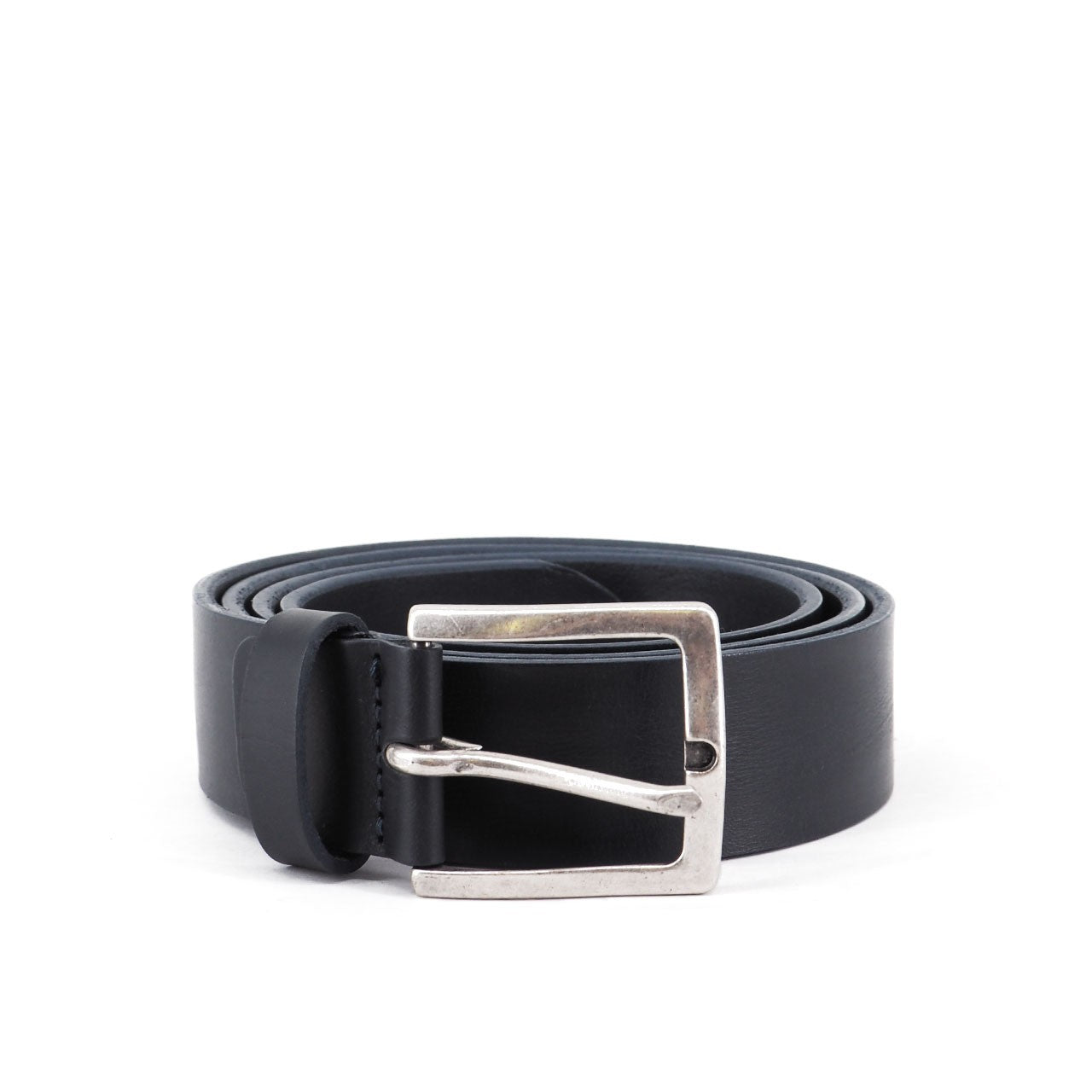 Morado Cintura In Pelle, Blu – vista principale – Master SKU MOR_BASIC BLU