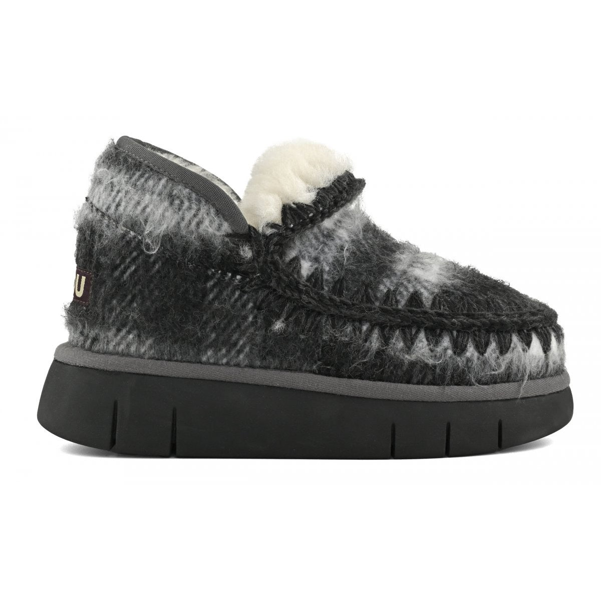 Mou Eskimo Bounce Sneaker Wool Irblk – dettaglio prodotto 2 – Master SKU MOU_MUFW531019K_IRBLK