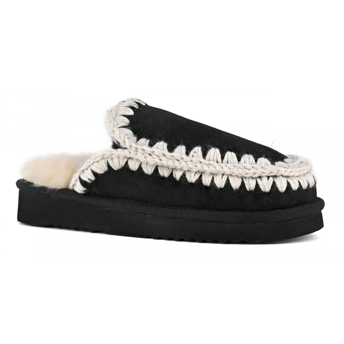 Mou Eskimo Slipper Black White – dettaglio prodotto 2 – Master SKU MOU_MUFW101125A_BKWHI
