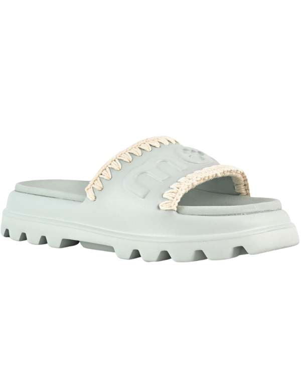 Mou Eva One-Piece Slide, Verde – dettaglio prodotto 3 – Master SKU MOU_SW661000N/TEA