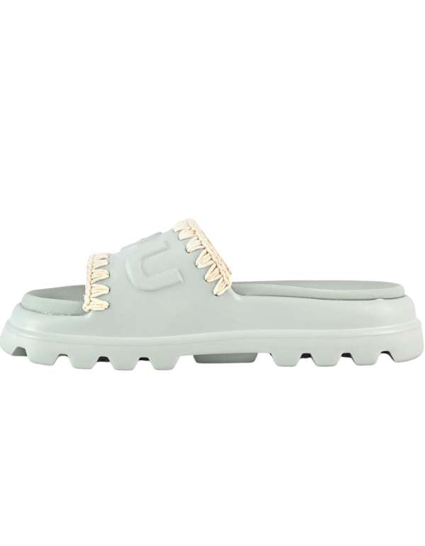 Mou Eva One-Piece Slide, Verde – dettaglio prodotto 5 – Master SKU MOU_SW661000N/TEA