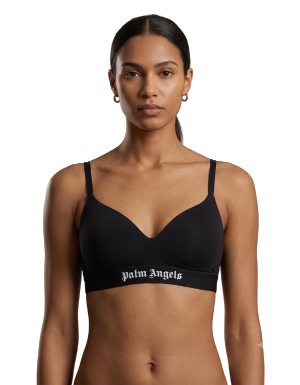 Palm Angels Padded Bra Single Pack Black – vista principale – Master SKU PLA1UWTP03SI-BLA