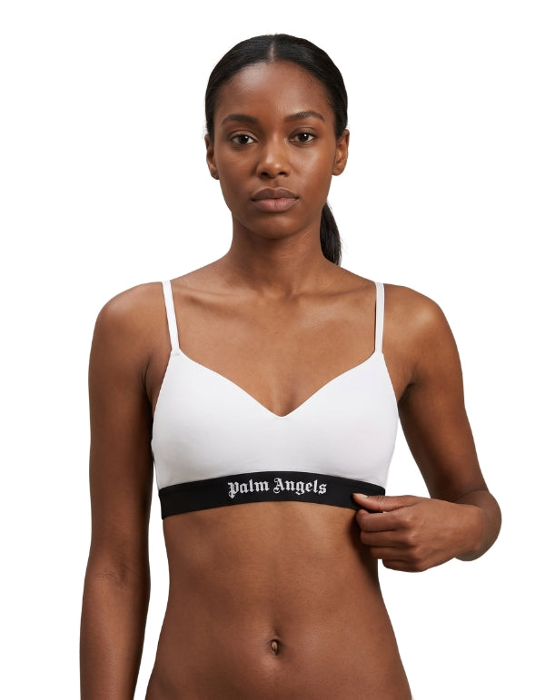 Palm Angels Padded Bra Single Pack White – vista principale – Master SKU PLA1UWTP03SI-WHI