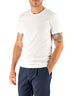 Palm Angels T-Shirt Bianca Logo Tonal – vista principale – Master SKU PLA1UMWTS04TR-WHI