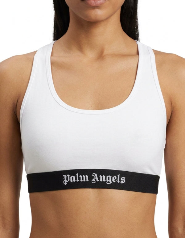 Palm Angels Un-Padded Bra Single Pack White – dettaglio prodotto 2 – Master SKU PLA1UWTP04SI-WHI